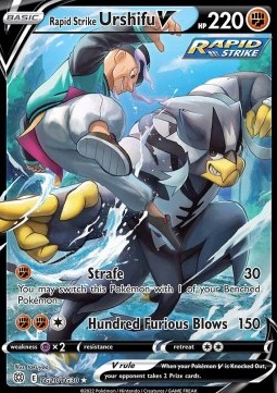 Rapid Strike Urshifu V Brilliant Stars #20/172