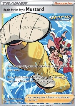 Rapid Strike Style Mustard Brilliant Stars #27/172