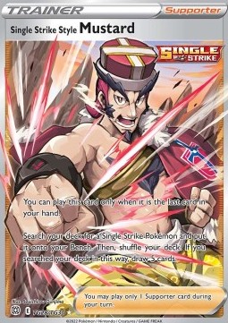 Single Strike Style Mustard Brilliant Stars #28/172