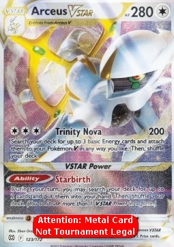 Arceus VSTAR Brilliant Stars #123/172