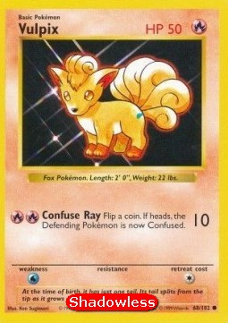 Vulpix Base Set #68/102