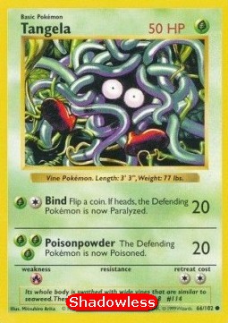 Tangela Base Set #66/102
