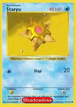 Staryu Base Set #65/102