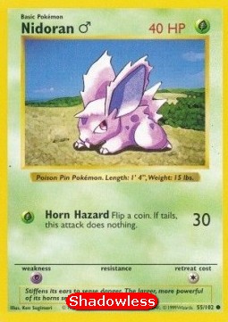 Nidoran Base Set #55/102