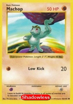 Machop Base Set #52/102