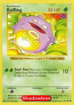 Koffing Base Set #51/102