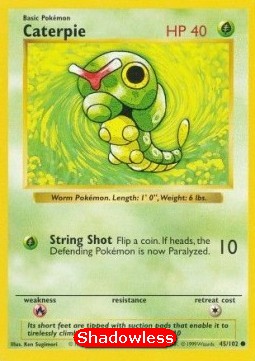 Caterpie Base Set #45/102