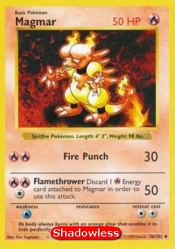 Magmar Base Set #36/102
