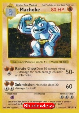 Machoke Base Set #34/102