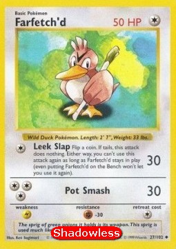 Farfetch'd Base Set #27/102