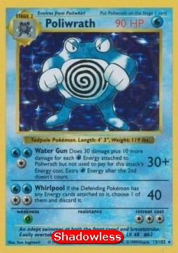 Poliwrath Base Set #13/102