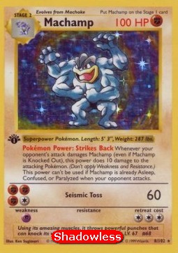 Machamp Base Set #8/102