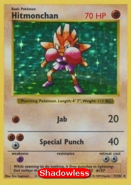 Hitmonchan Base Set #7/102