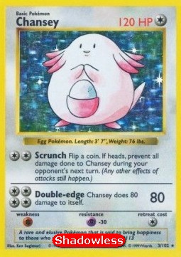 Chansey Base Set #3/102