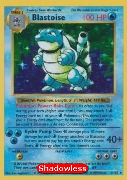 Blastoise Base Set #2/102