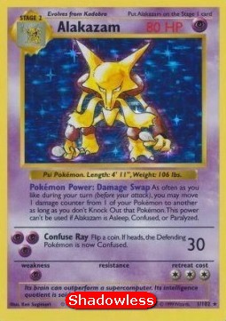 Alakazam Base Set #1/102