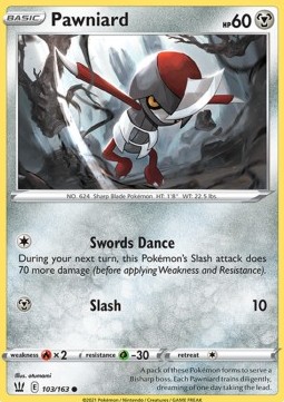 Pawniard - Pokemon Battle Styles #103