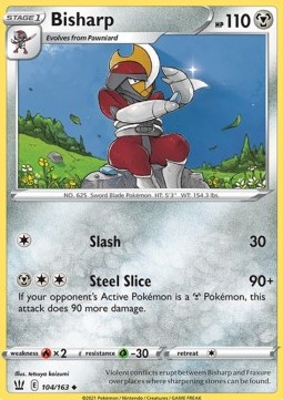 Bisharp - Pokemon Battle Styles #104