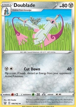 Doublade - Pokemon Battle Styles #106/163