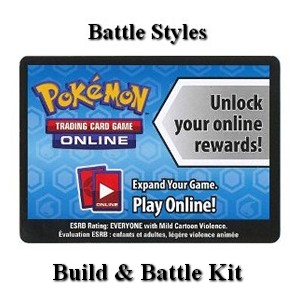 Online Code Card (Build & Battle Box) Battle Styles #