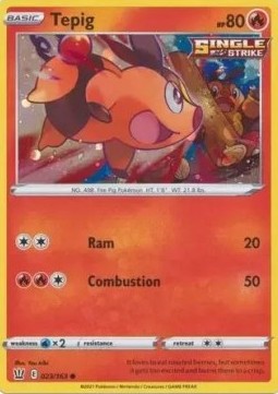 Tepig Battle Styles #2/163