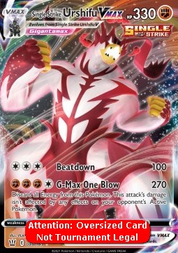 Single Strike Urshifu VMAX Battle Styles #86/163