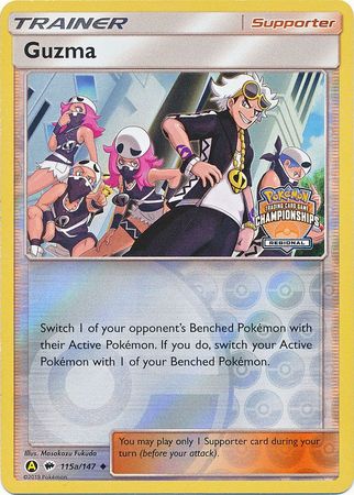 Guzma Burning Shadows #115/147