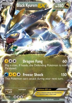 Black Kyurem EX BW Black Star Promos #62/101