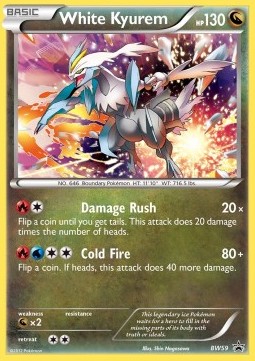 White Kyurem BW Black Star Promos #59/101