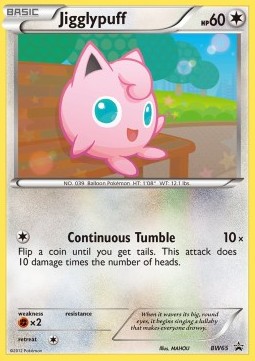 Jigglypuff - BW Black Star Promos #65/101