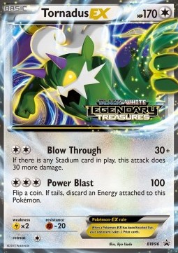 Tornadus EX BW Black Star Promos #96/101