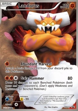 Landorus BW Black Star Promos #43/101