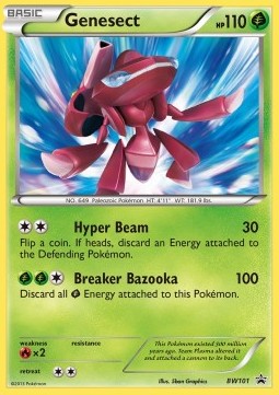 Genesect BW Black Star Promos #101/101