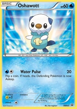 Oshawott BW Black Star Promos #03/101