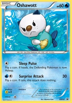 Oshawott BW Black Star Promos #08/101