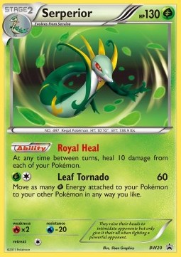 Serperior - BW Black Star Promos #20/101