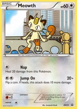 Meowth - BW Black Star Promos #35/101