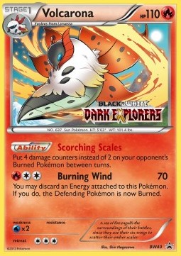 Volcarona - BW Black Star Promos #40/101