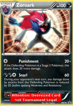 Zoroark BW Black Star Promos #