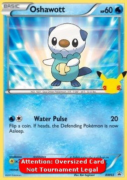 Oshawott BW Black Star Promos #2/101