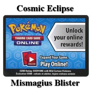 Online Code Card (Mismagius Blister) Cosmic Eclipse #