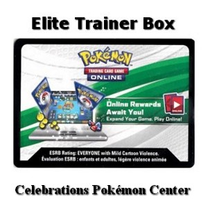 Online Code Card (Celebrations Pokémon Center Elite Trainer Box) Celebrations #