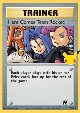Here Comes Team Rocket! Celebrations #15/25