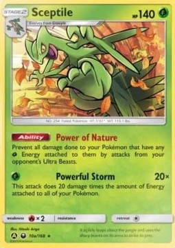 Sceptile Celestial Storm #10/168