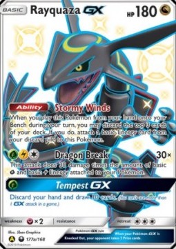 Rayquaza GX Celestial Storm #177/168