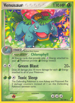Venusaur EX Crystal Guardians #28