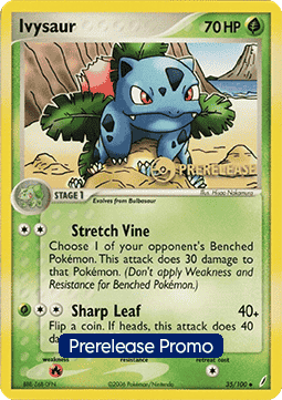Ivysaur - EX Crystal Guardians #1