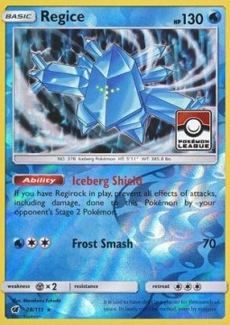 Regice Crimson Invasion #28/111