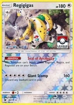 Regigigas Crimson Invasion #84/111