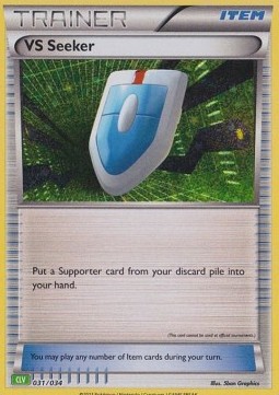 VS Seeker Pokémon Trading Card Game Classic: Venusaur &amp; Lugia ex Deck #031